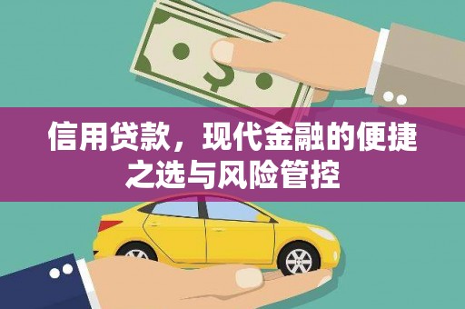 迁西信用贷款，现代金融的便捷之选与风险管控