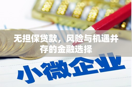 迁西无担保贷款，风险与机遇并存的金融选择