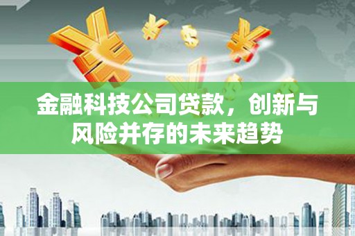 迁西金融科技公司贷款，创新与风险并存的未来趋势