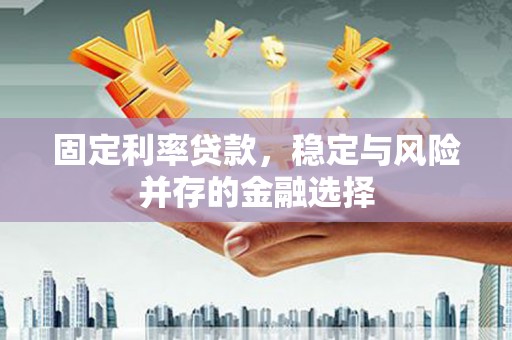 迁西固定利率贷款，稳定与风险并存的金融选择