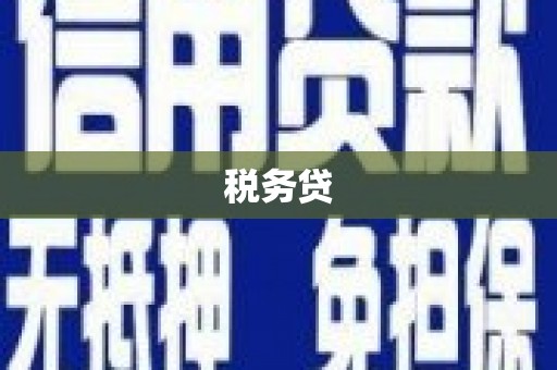 迁西税务贷