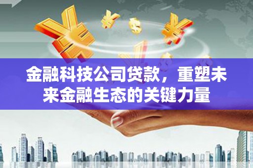 迁西金融科技公司贷款，重塑未来金融生态的关键力量