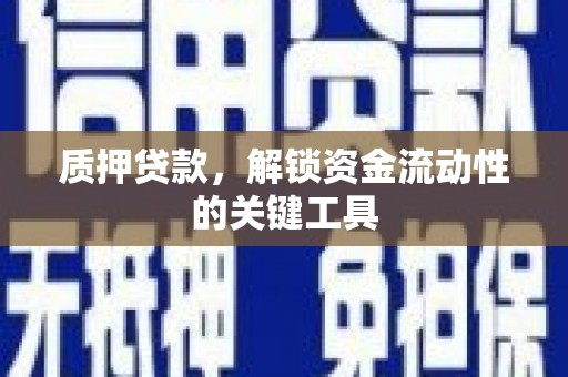 迁西质押贷款，解锁资金流动性的关键工具