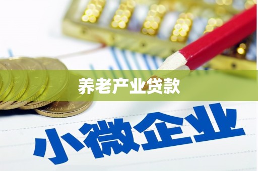 迁西养老产业贷款