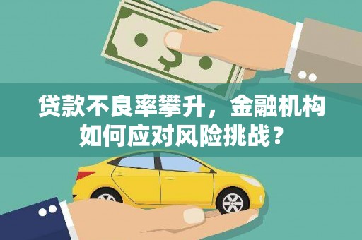迁西贷款不良率攀升，金融机构如何应对风险挑战？