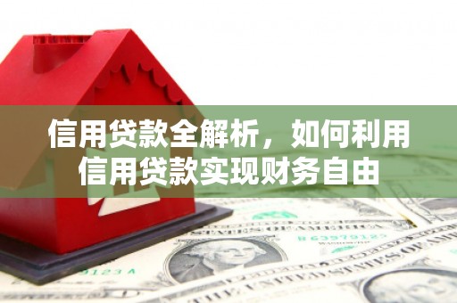 迁西信用贷款全解析，如何利用信用贷款实现财务自由